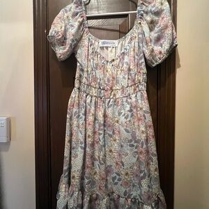 Woman’s Floral Dress